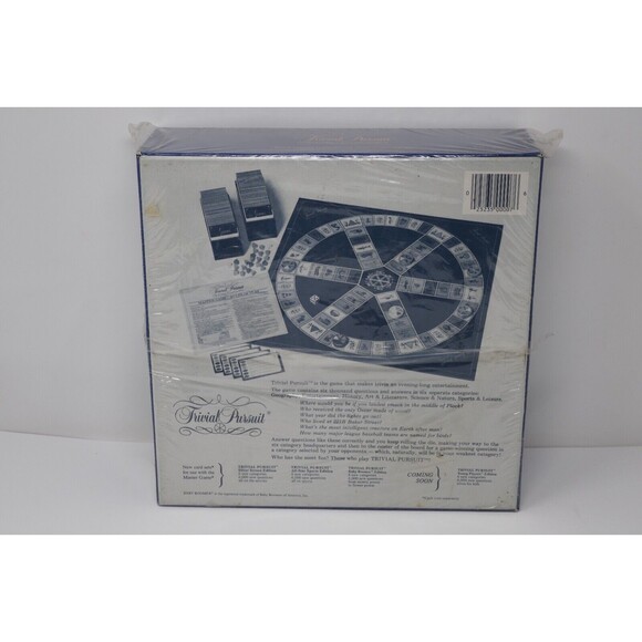 Selchow & Righter 1981 Original Trivial Pursuit Master Game Genus Edition SEALED - Picture 8 of 9